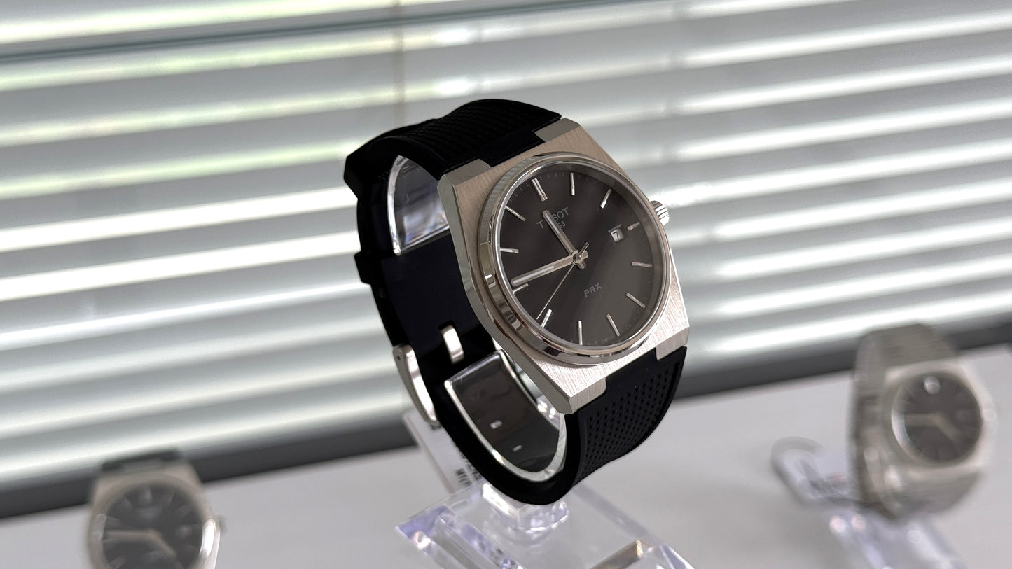 Tissot PRX Black Quartz- 40mm.