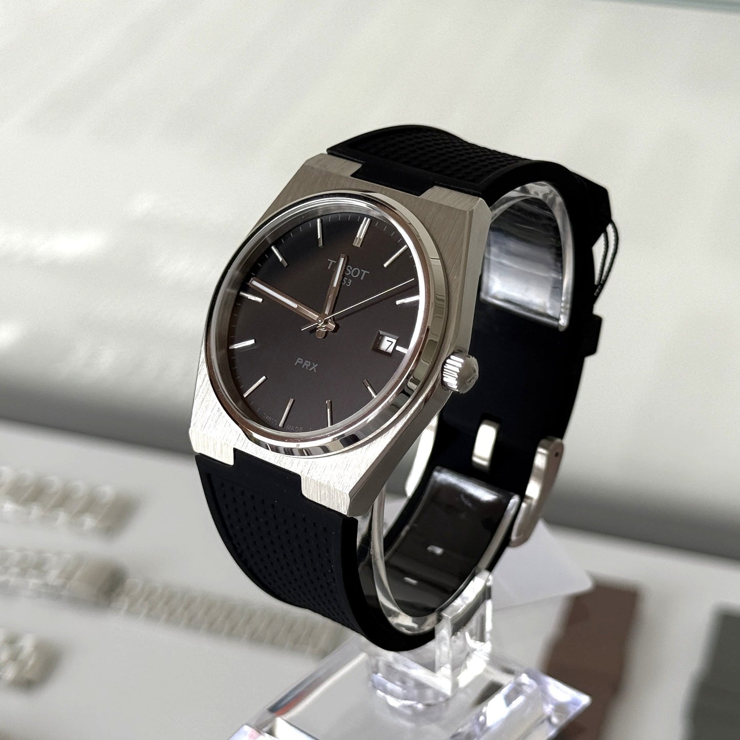 Tissot PRX Black Quartz- 40mm.