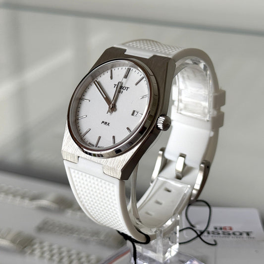 Tissot PRX White Quartz - 40mm.