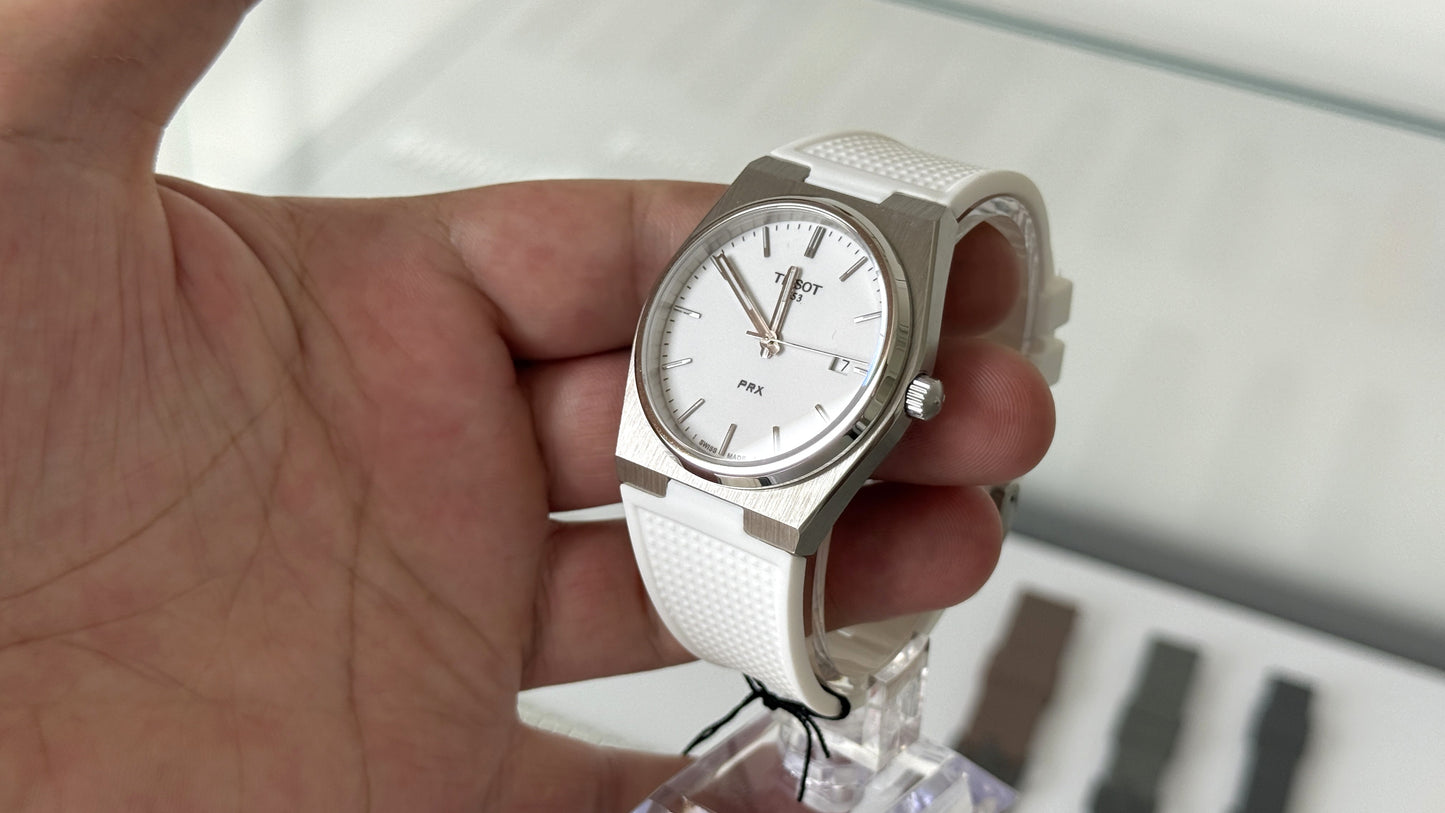 Tissot PRX White Quartz - 40mm.