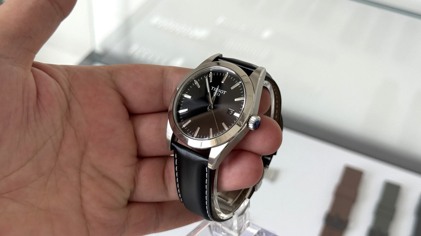 Tissot Gentleman Black Quartz.